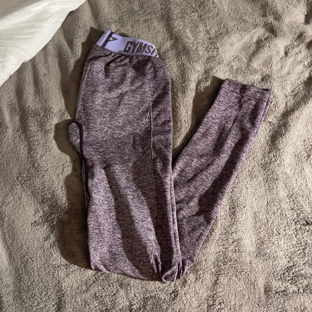 Gym shark purple leggings